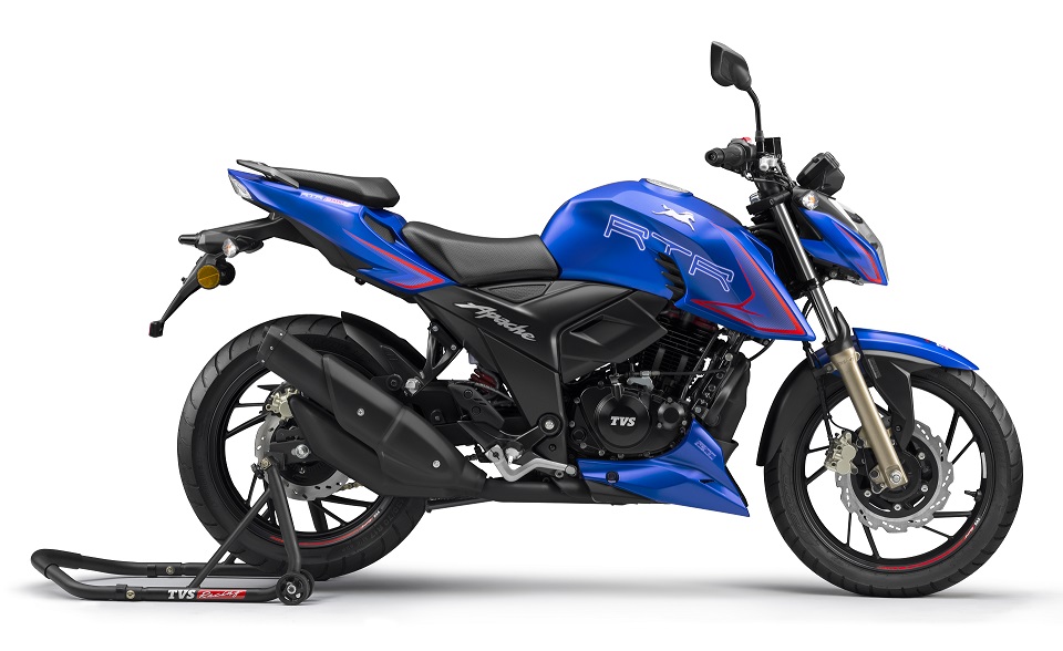 TVS Motor launches new TVS Apache RTR 200 4V with first in segment features Manufacturing Today India