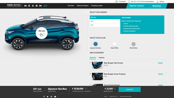 Tata Motors partners Eccentric Engine to launch Nexon EV 3D commerce website