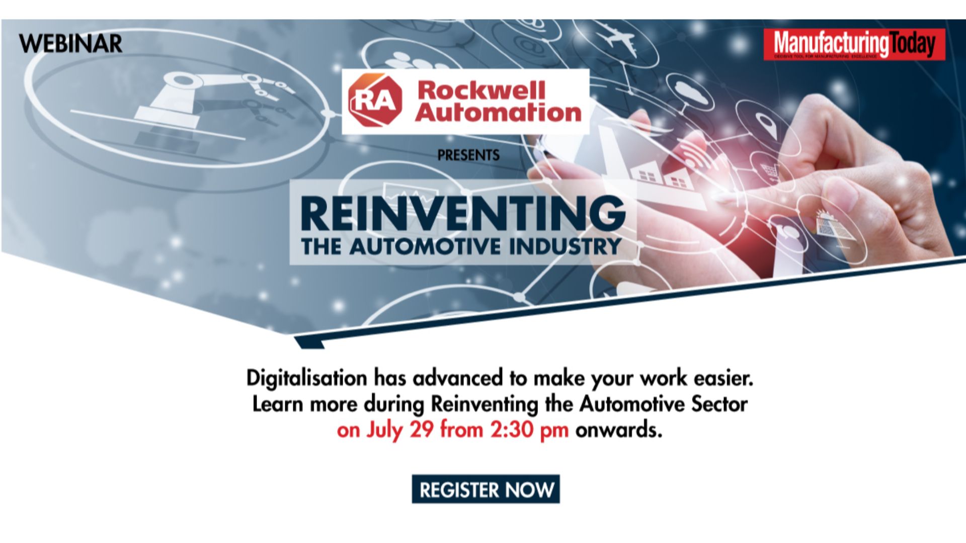 Webinar: Reinventing the Automotive Industry - Manufacturing Today India