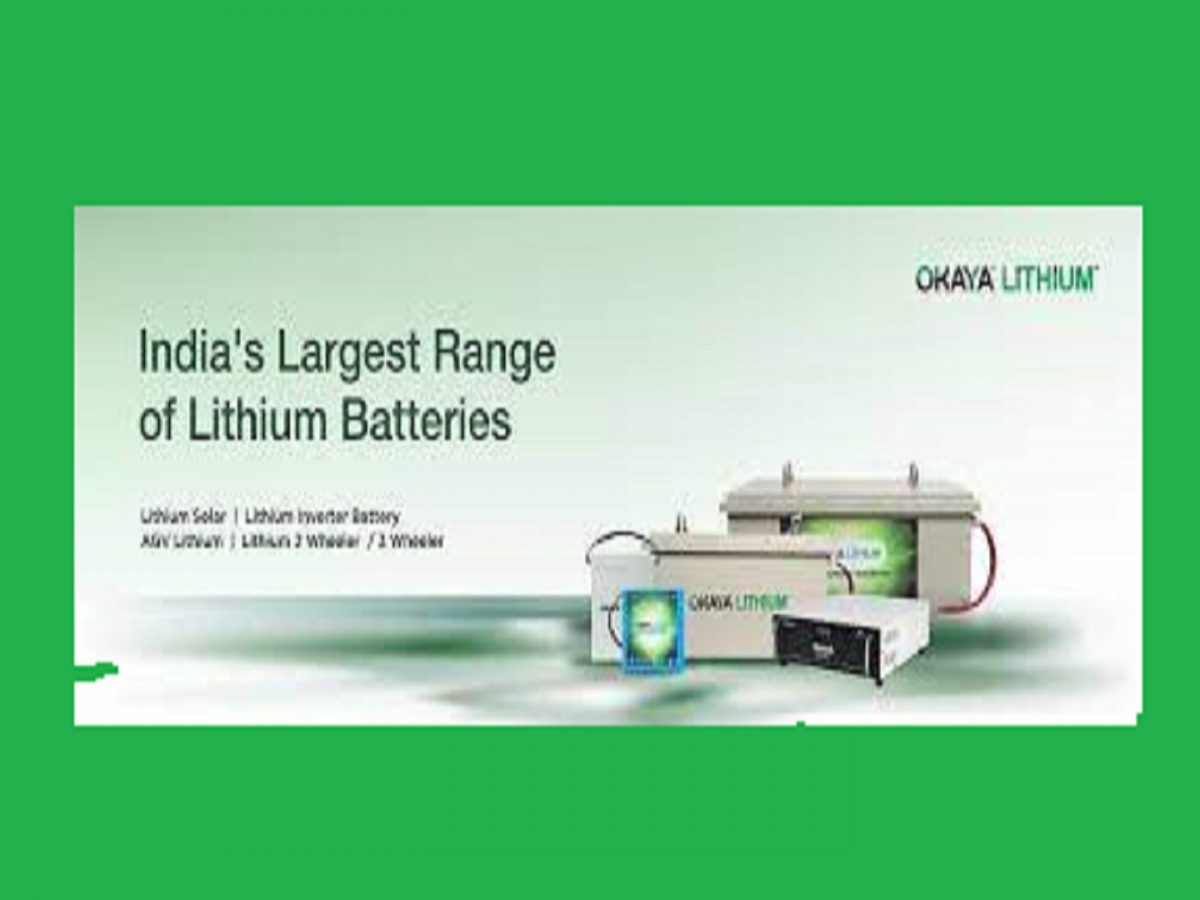 Okaya Power Group unveils Okaya Royale lithium battery for home