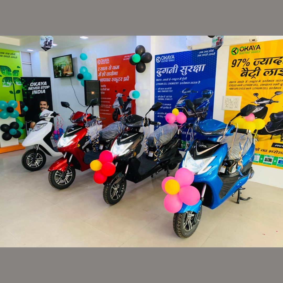 Okaya launches its first highperformance EScooter at introductory