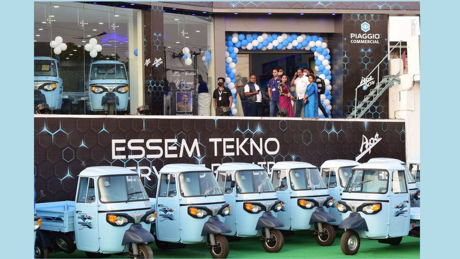 Piaggio Vehicles forays Bengal market with its first electric three