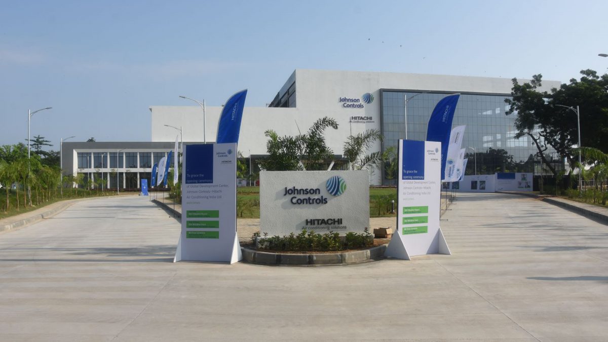 Johnson ControlsHitachi Air Conditioning’s GDC India building receives