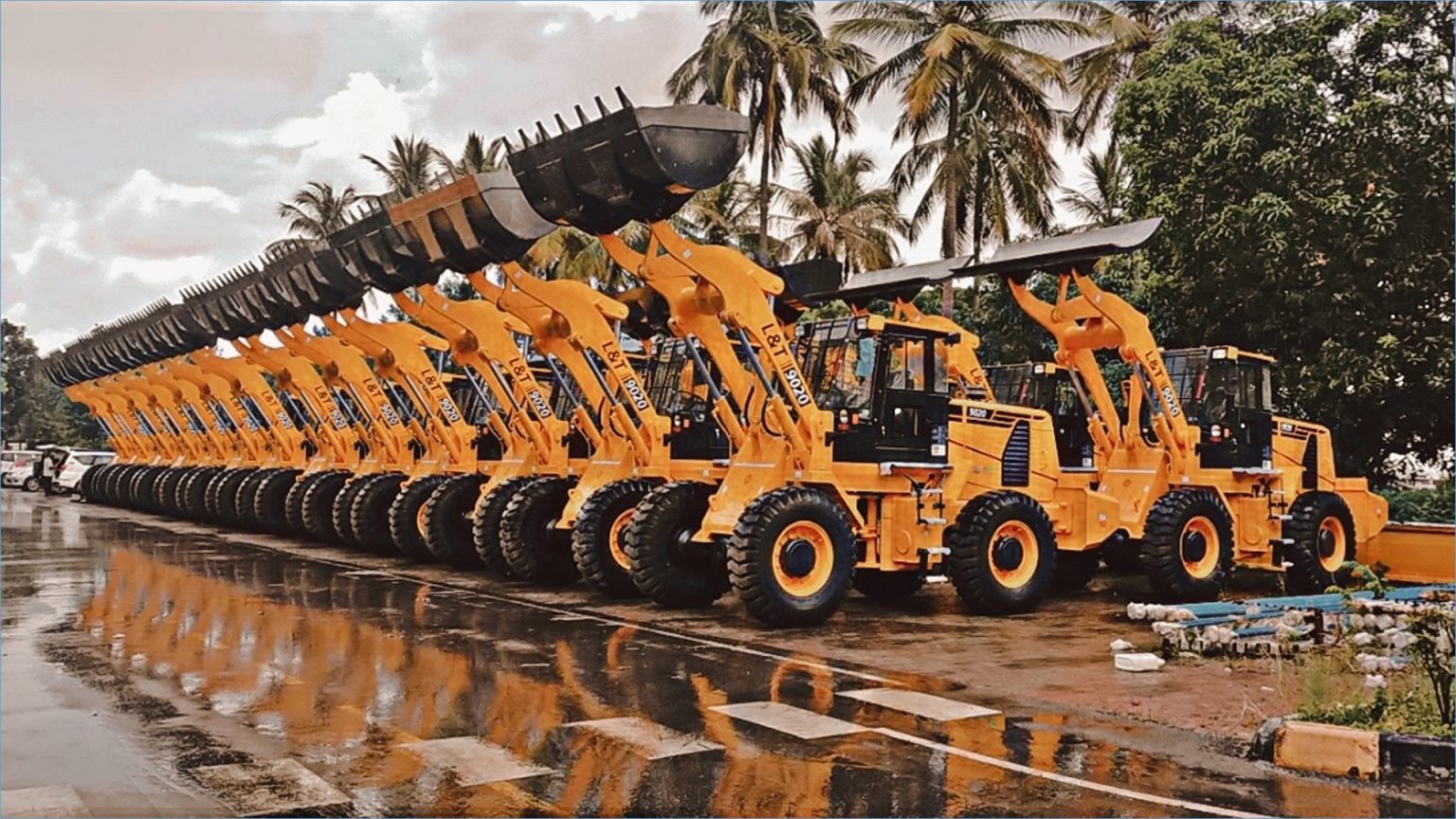 L&T Construction Equipment supplies to the BRO Manufacturing Today India