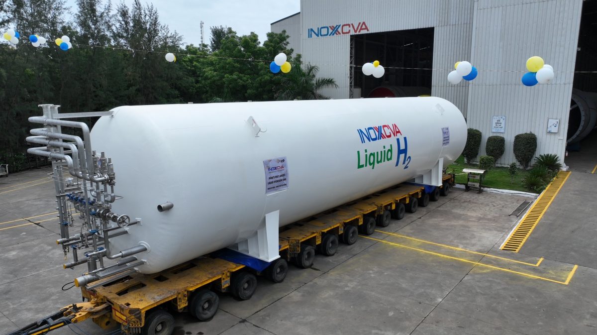 INOXCVA flags off India’s largest liquid Hydrogen tank Manufacturing