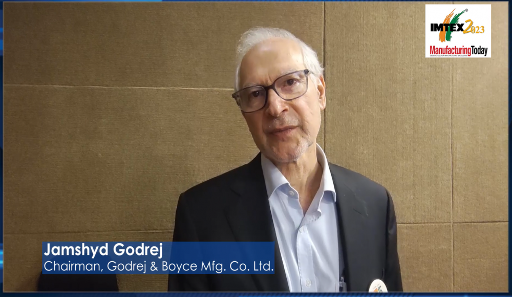 Jamshyd Godrej, Chairman, Godrej and Boyce - Manufacturing Today India