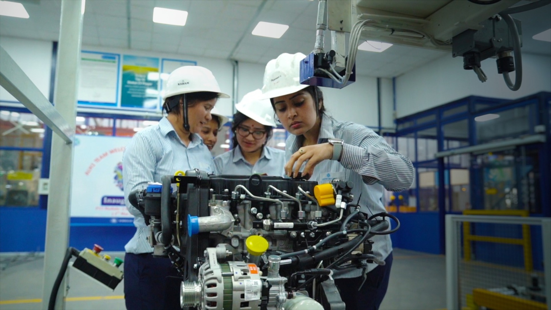 Ashok Leyland sets up an allwomen production line at Hosur