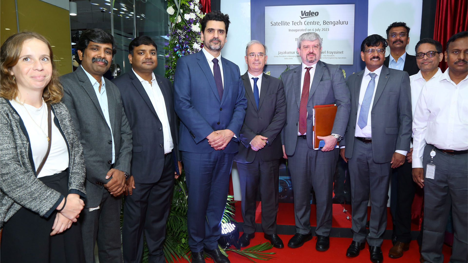 Valeo inaugurates new Satellite Tech Centre in Bengaluru