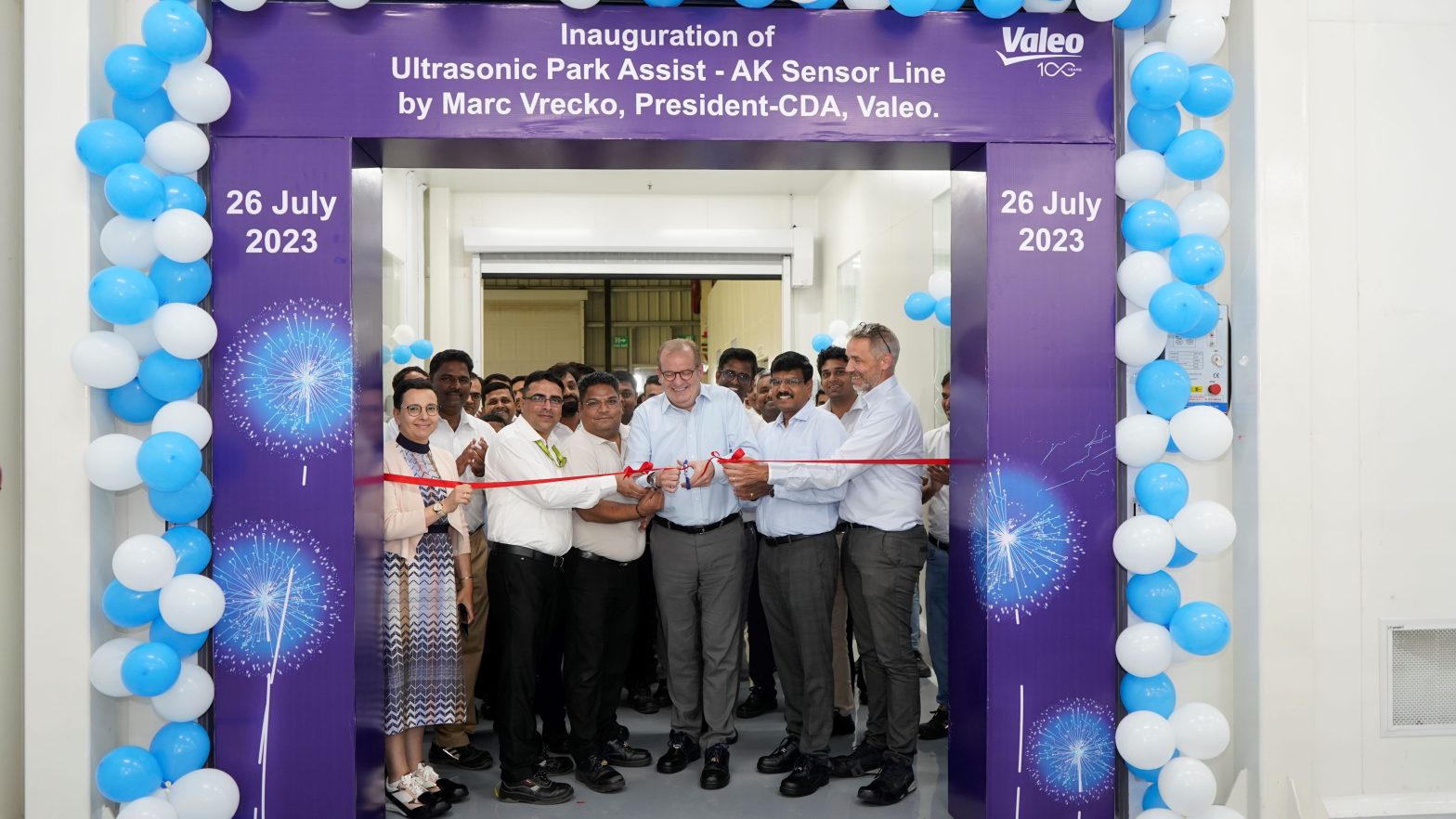Valeo unveils a new assembly line for ultrasonic sensors Manufacturing Today India