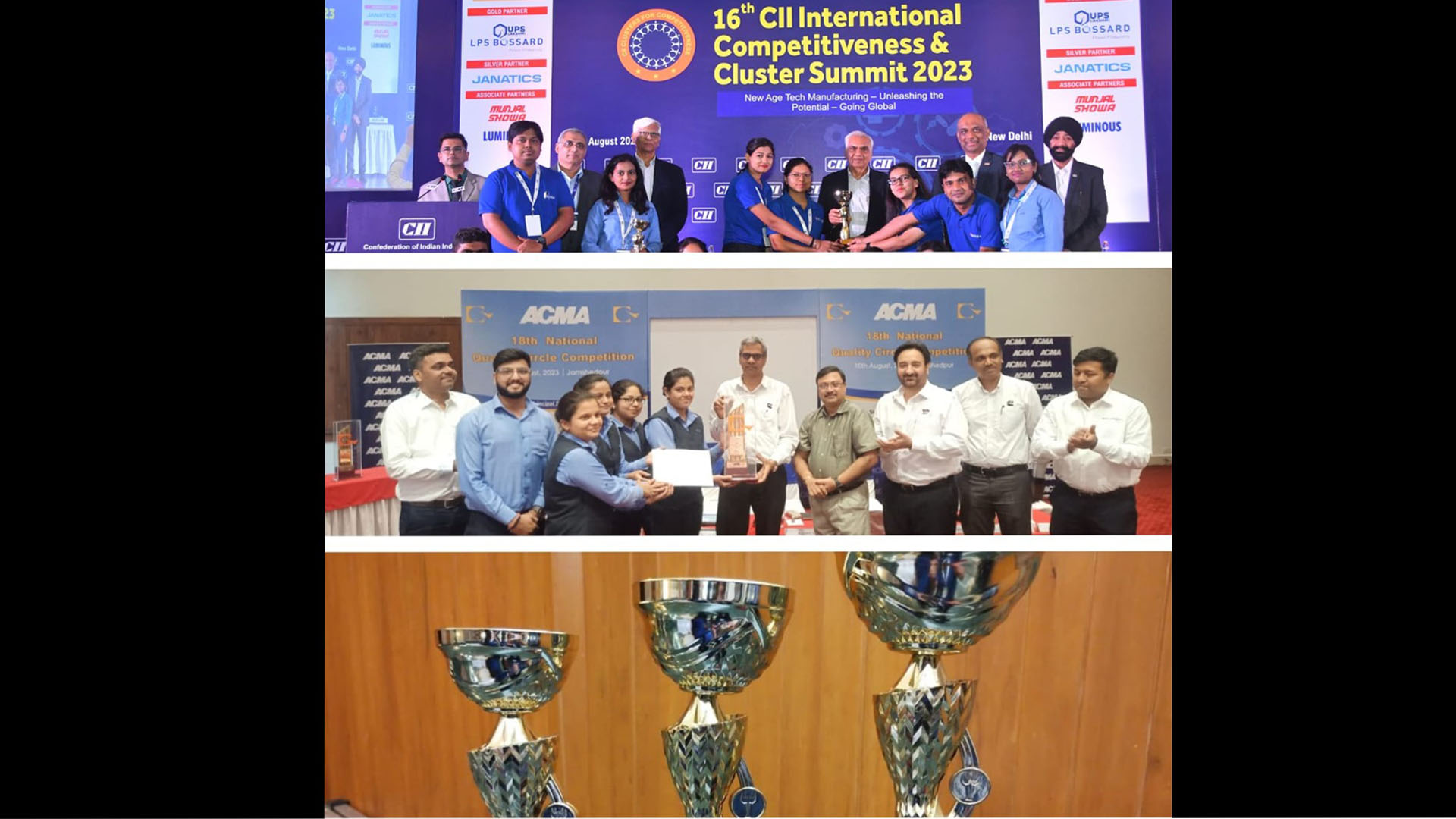 RSB Transmissions secures top honors in ACMA and CII Competition