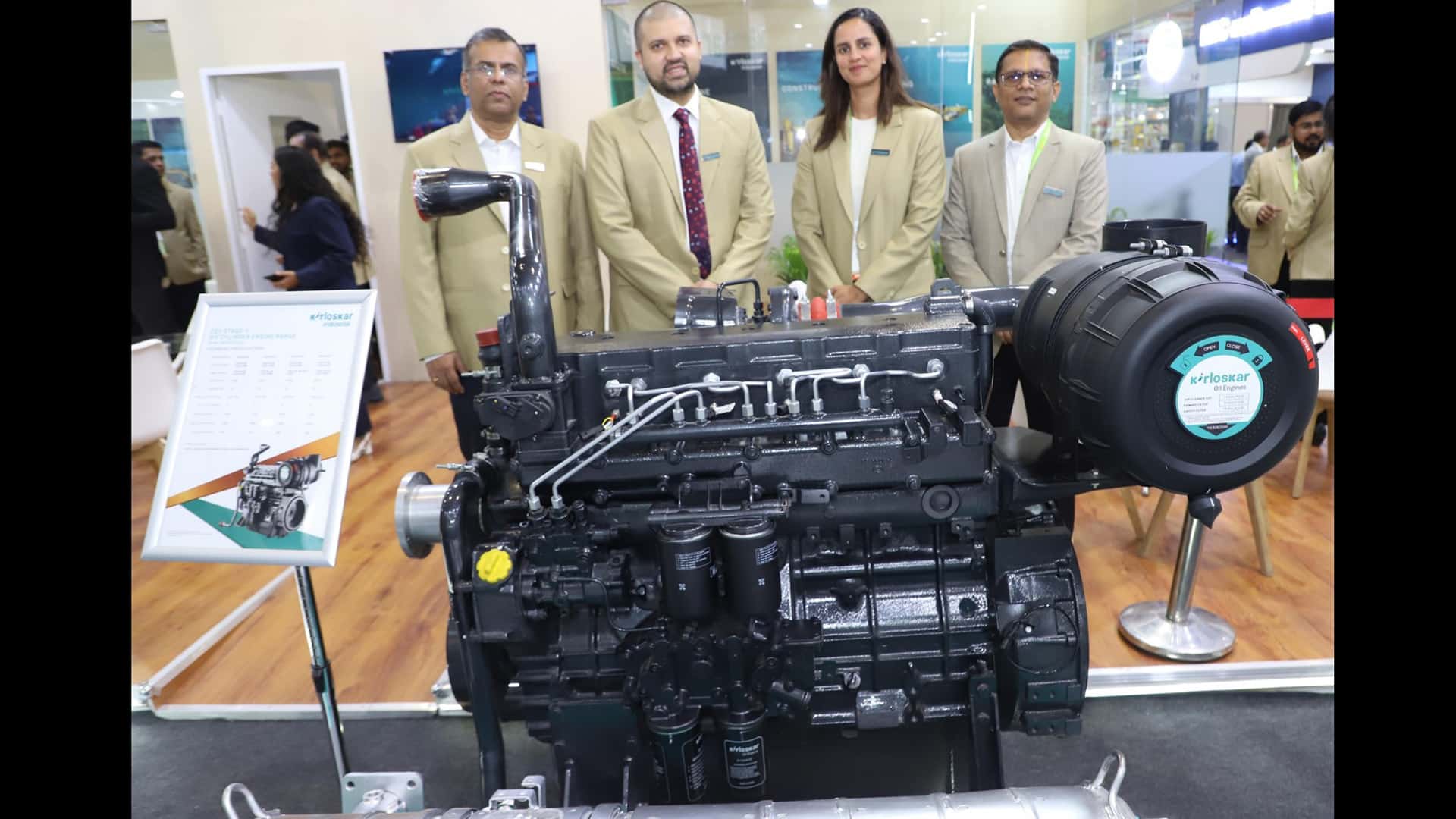Kirloskar Industrial Showcases Cutting-Edge Technologies at BAUMA 2024