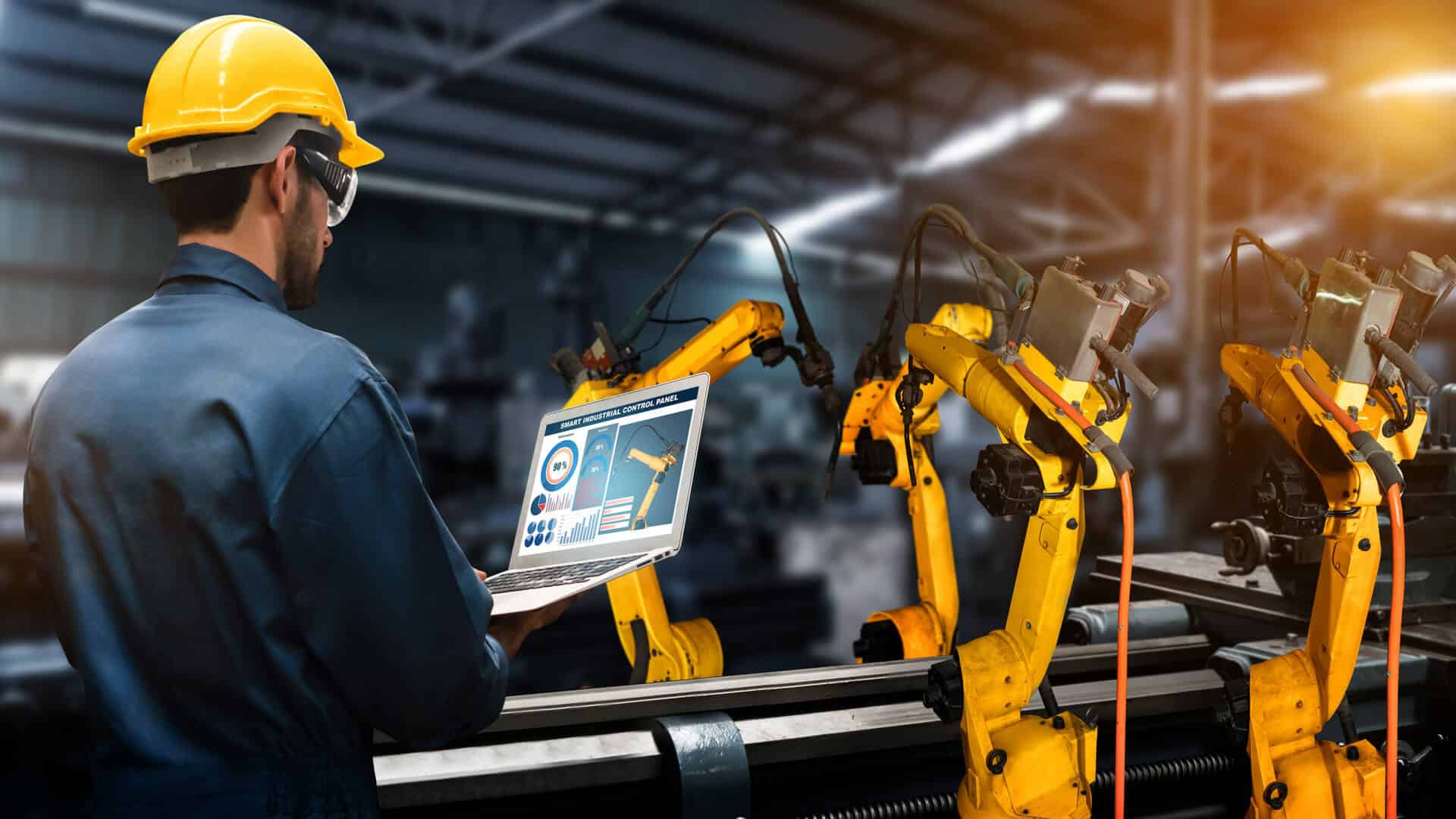 a picture showing technology in manufacturing