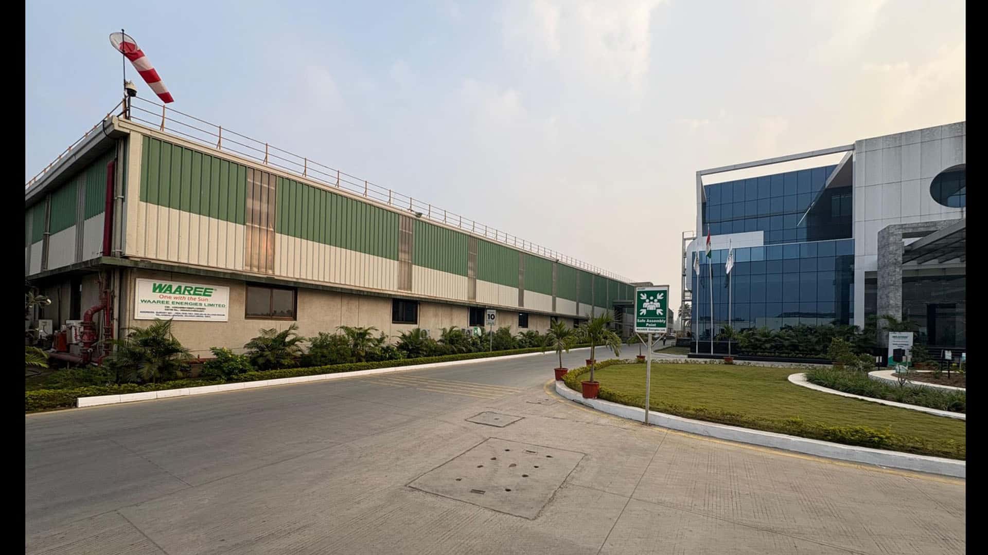 Solar cell manufacturing facility of Waaree Energies