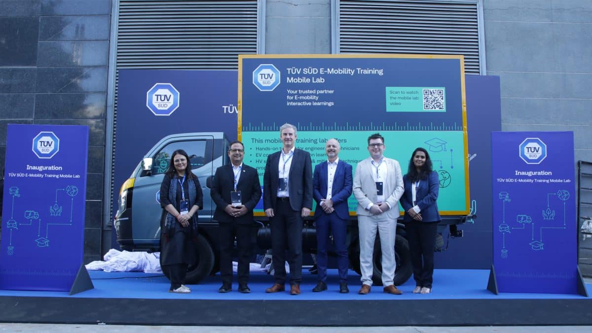 TÜV SÜD South Asia launches e-mobility training mobile lab