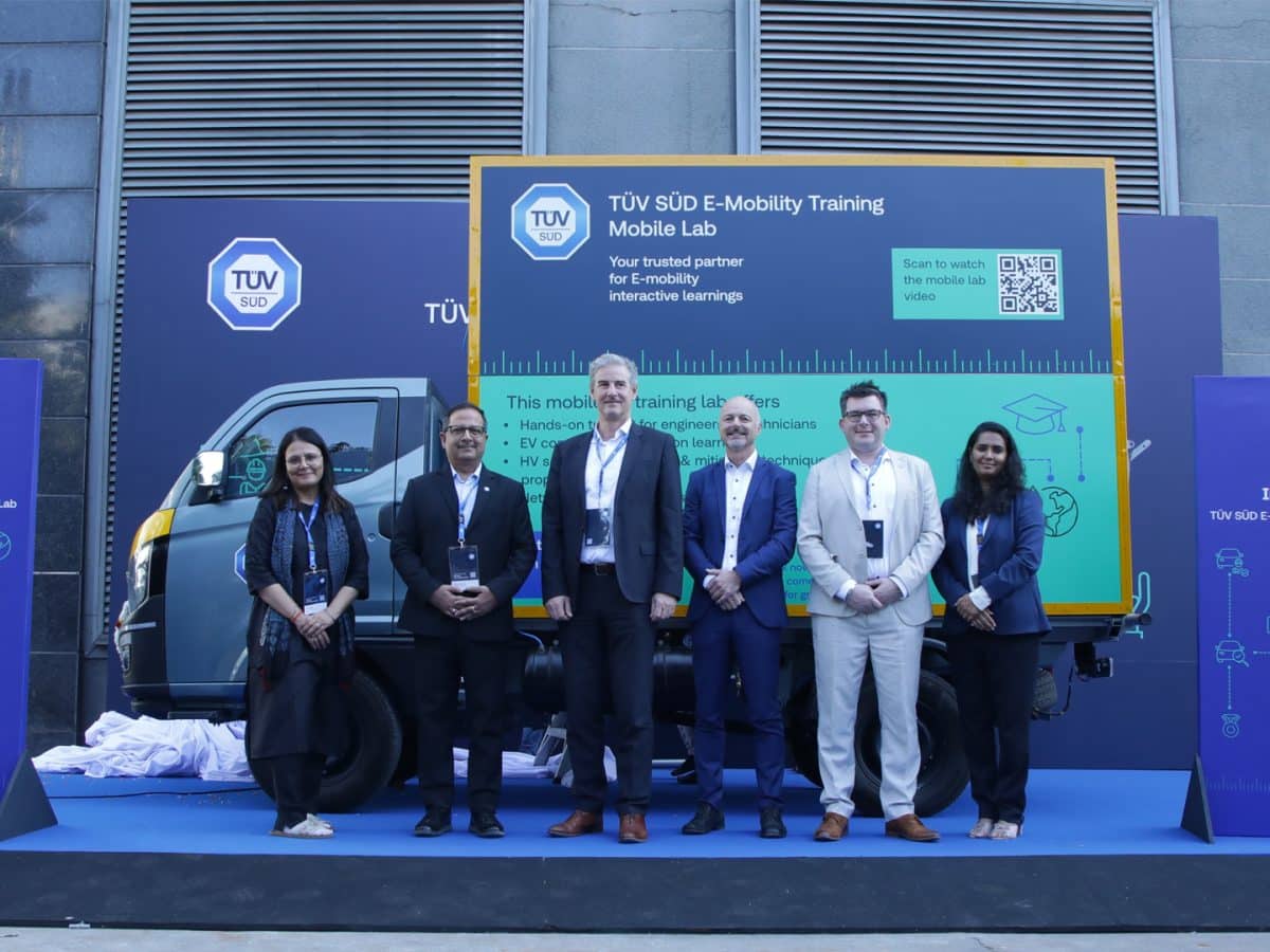 TÜV SÜD South Asia launches e-mobility training mobile lab