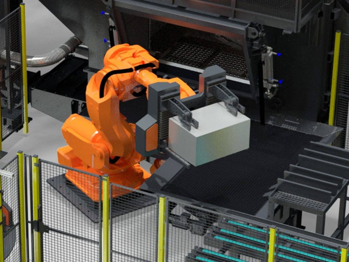 RMBS 1-6-400-30 shot blast machine