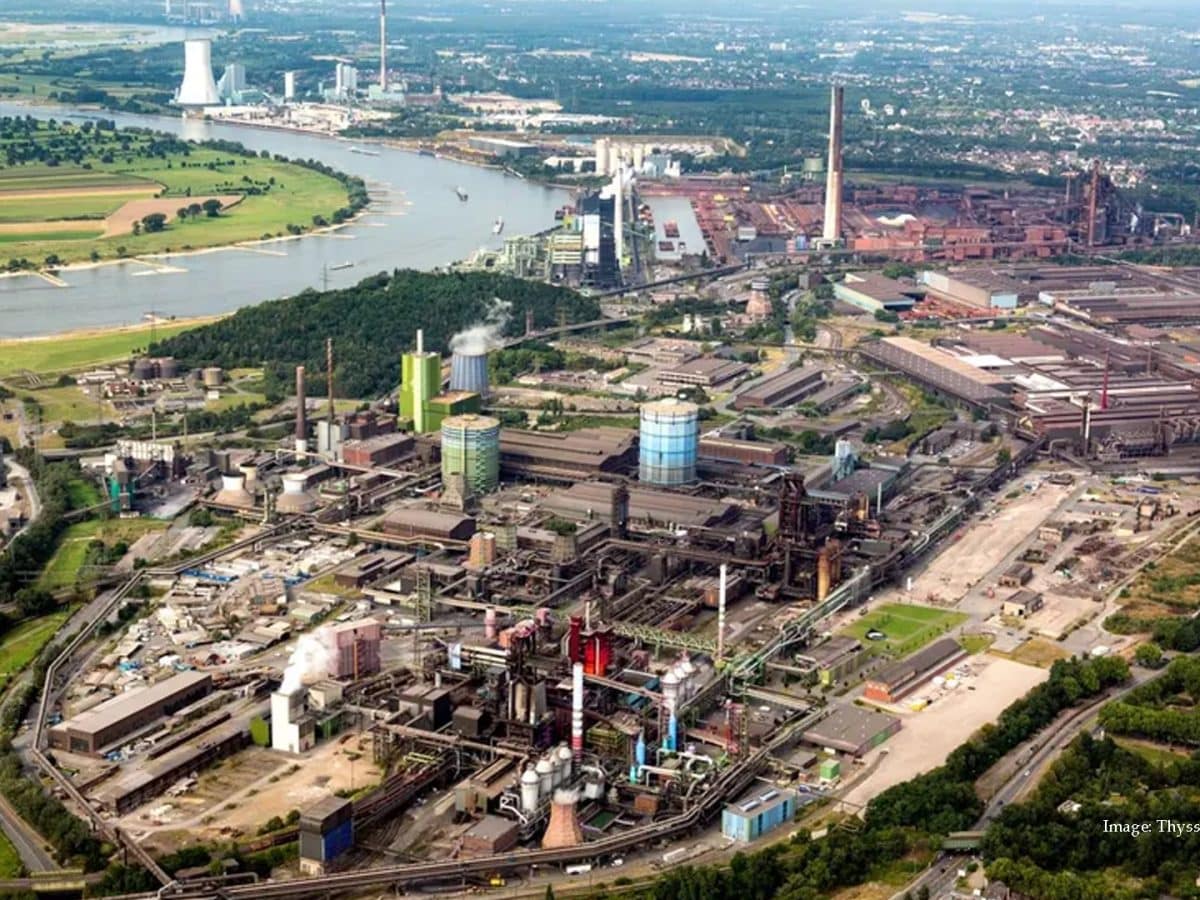 Thyssenkrupp's €3 billion green steel plant in Duisburg