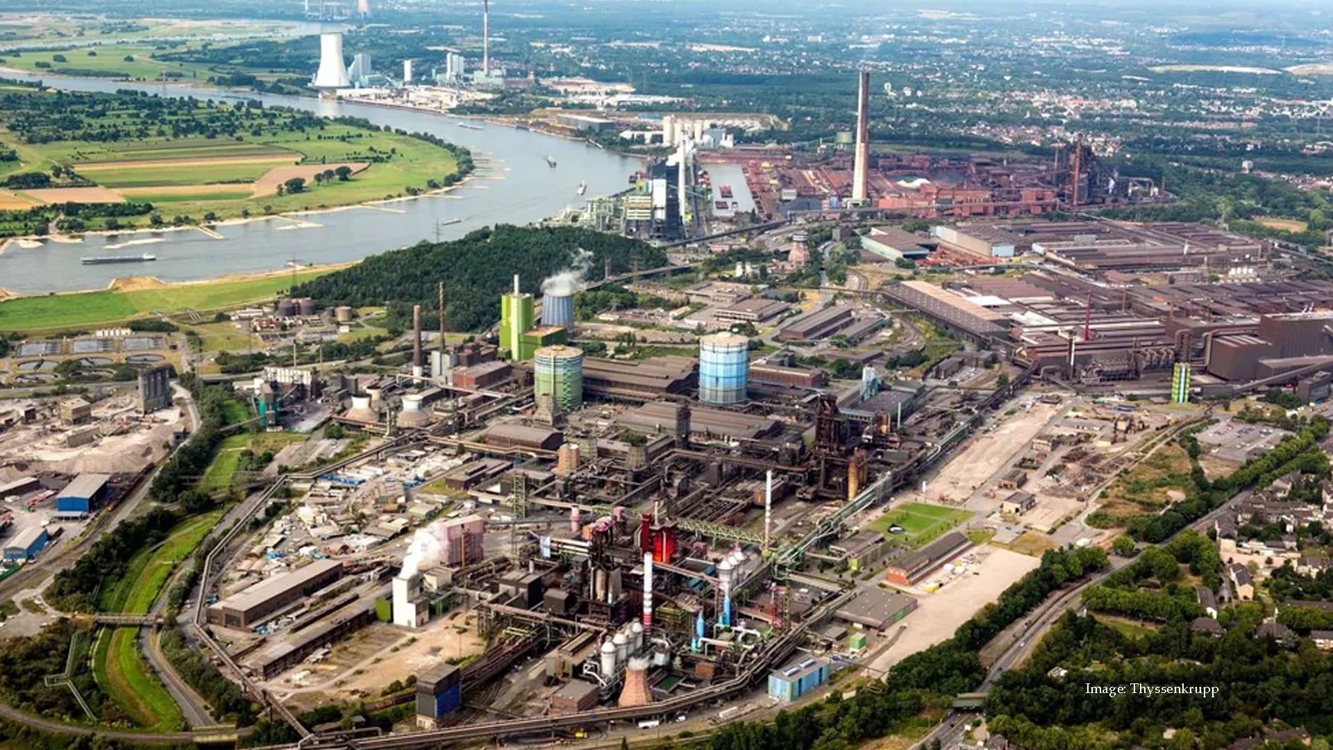Thyssenkrupp's €3 billion green steel plant in Duisburg