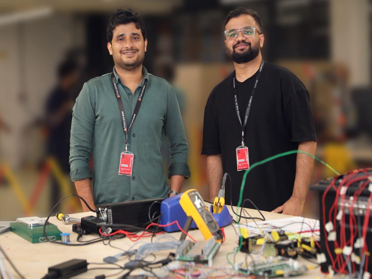 Satish Reddy (Founder & CEO) with Sonu Mishra (Cofounder & CTO)