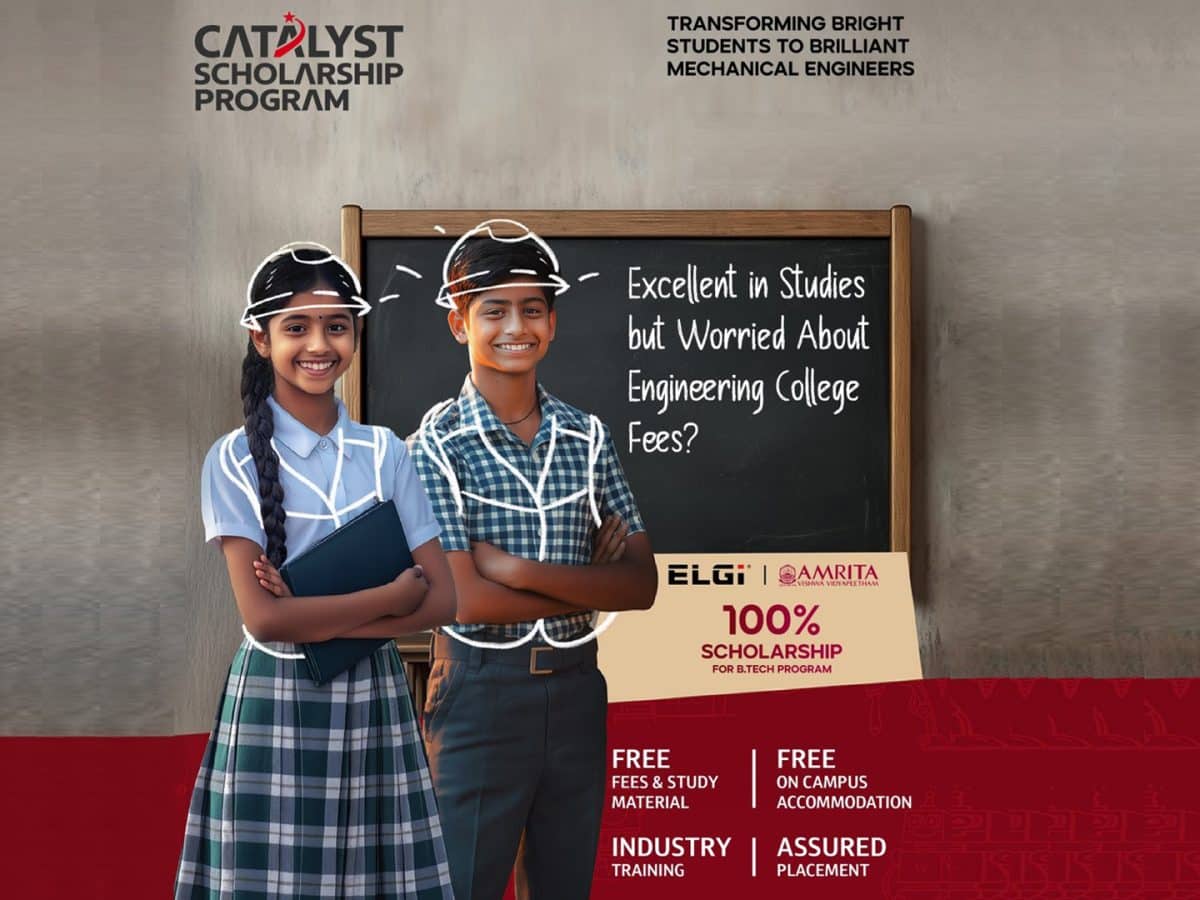 ELGi and Amrita University Announce Fully Funded Engineering Scholarships