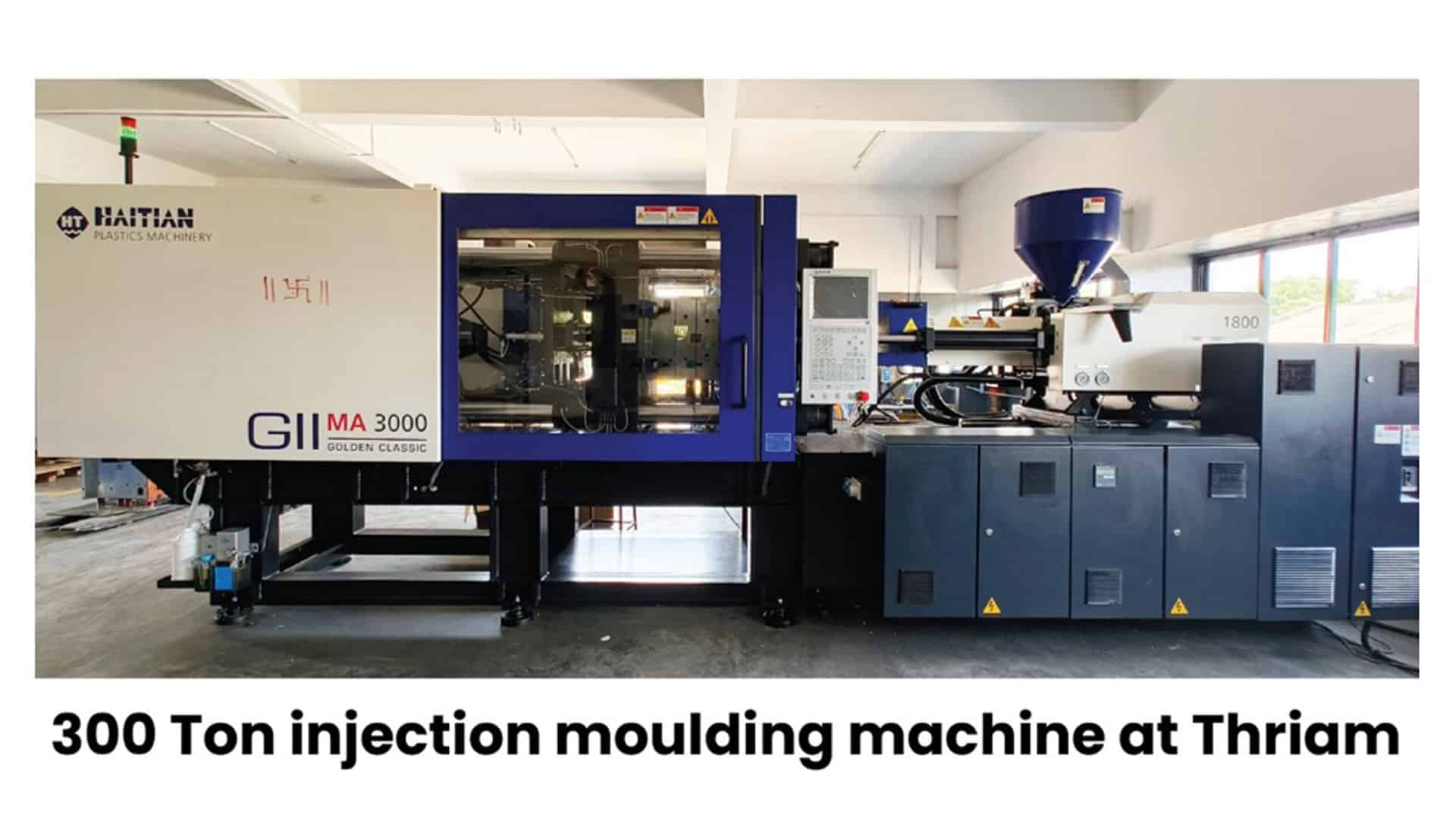 Thriam Toolroom expands capabilities with 300-ton injection moulding machine