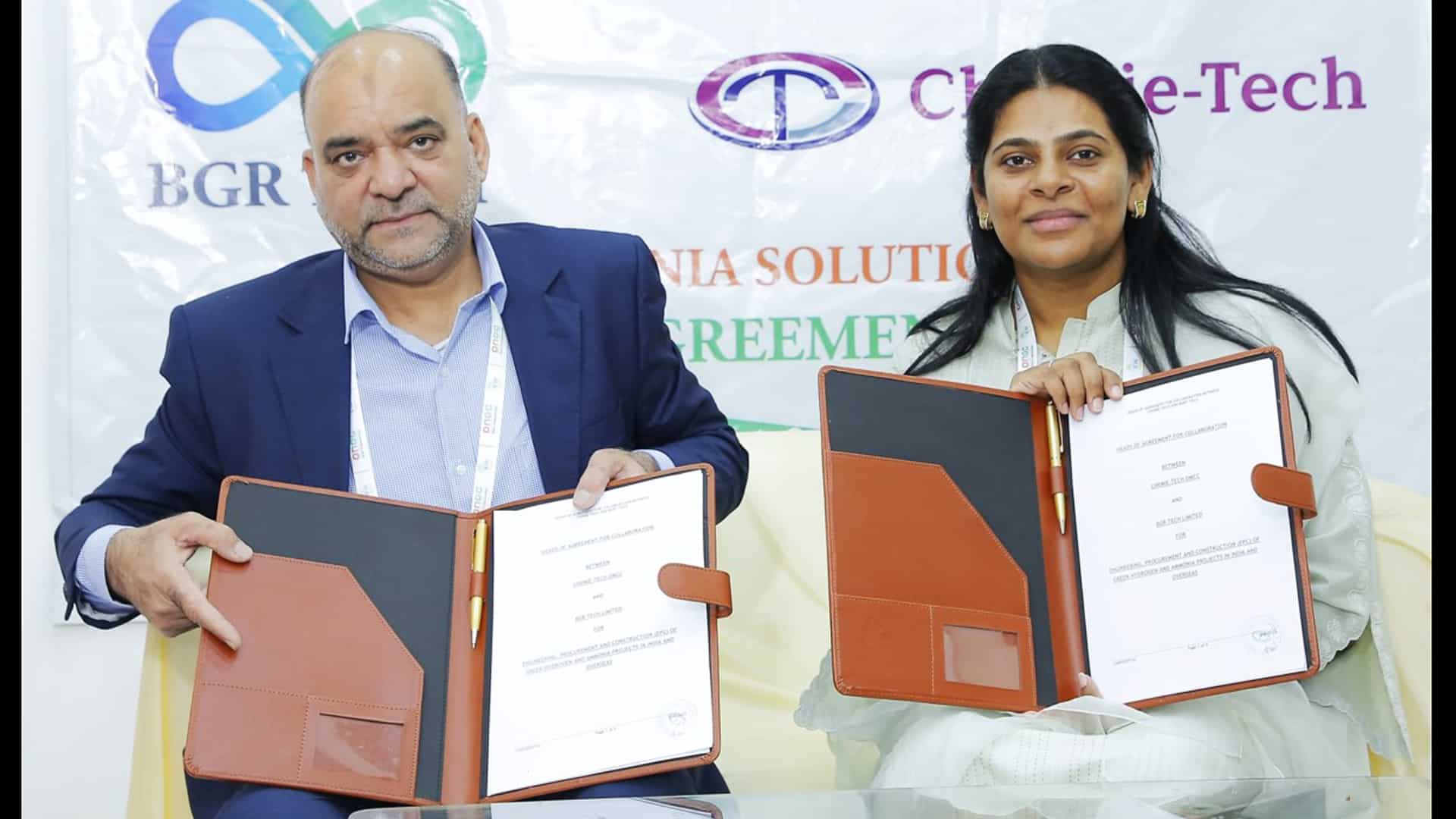 BGR Tech and Chemie Tech Partner to Accelerate Global Green Hydrogen and Ammonia Projects