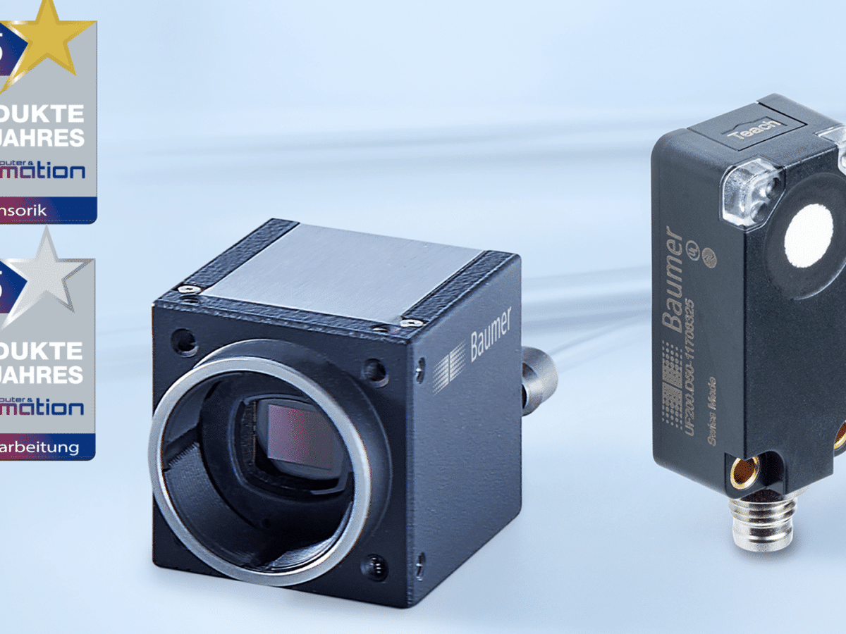 Baumer Sensor, Camera Crowned Products of the Year