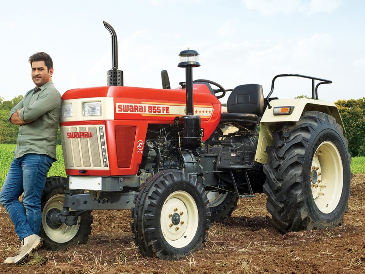 MS Dhoni: A Trusted Face for Swaraj Tractors and Farmers