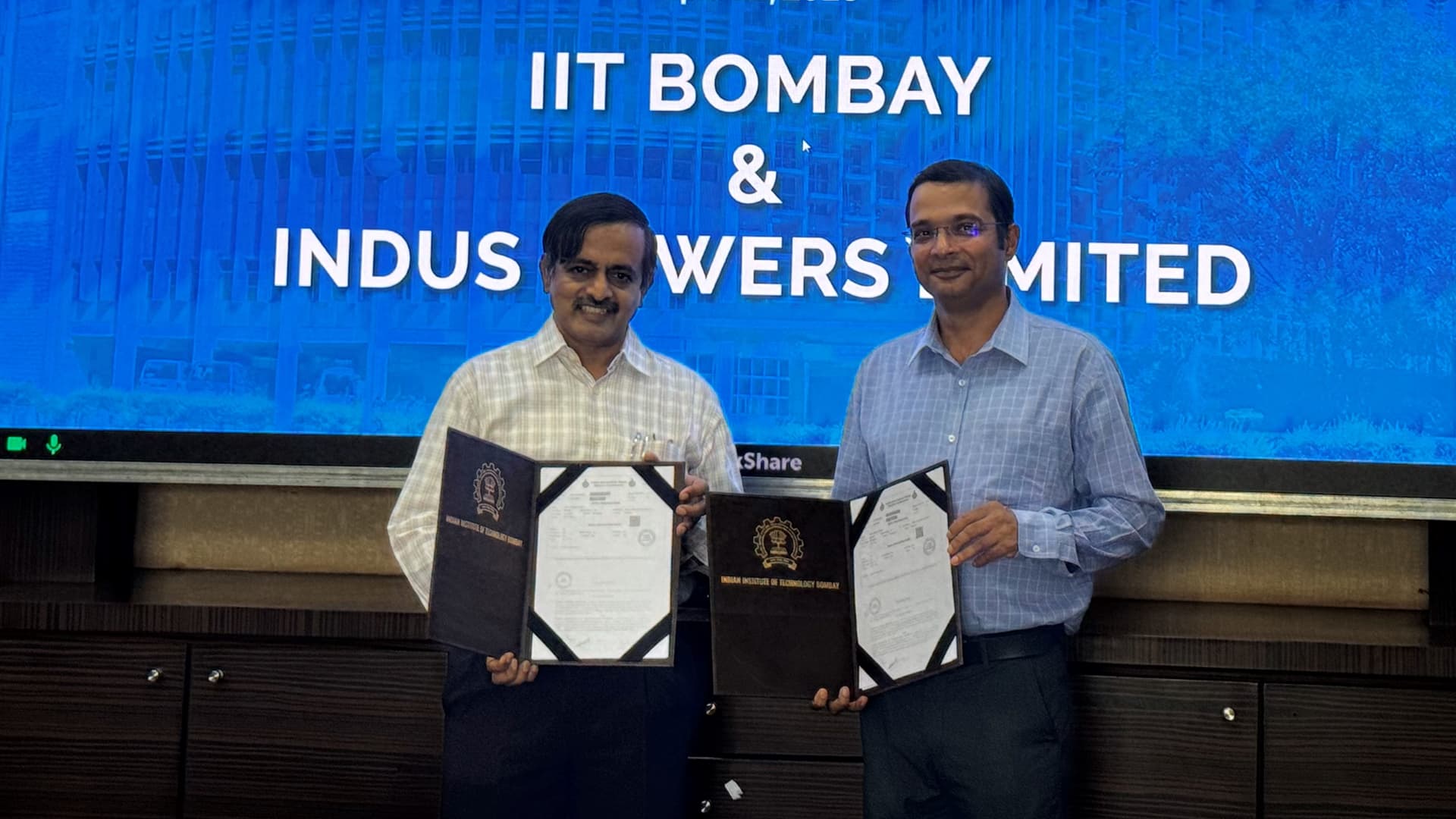 IIT Bombay, Indus Towers unite for green tech breakthrough