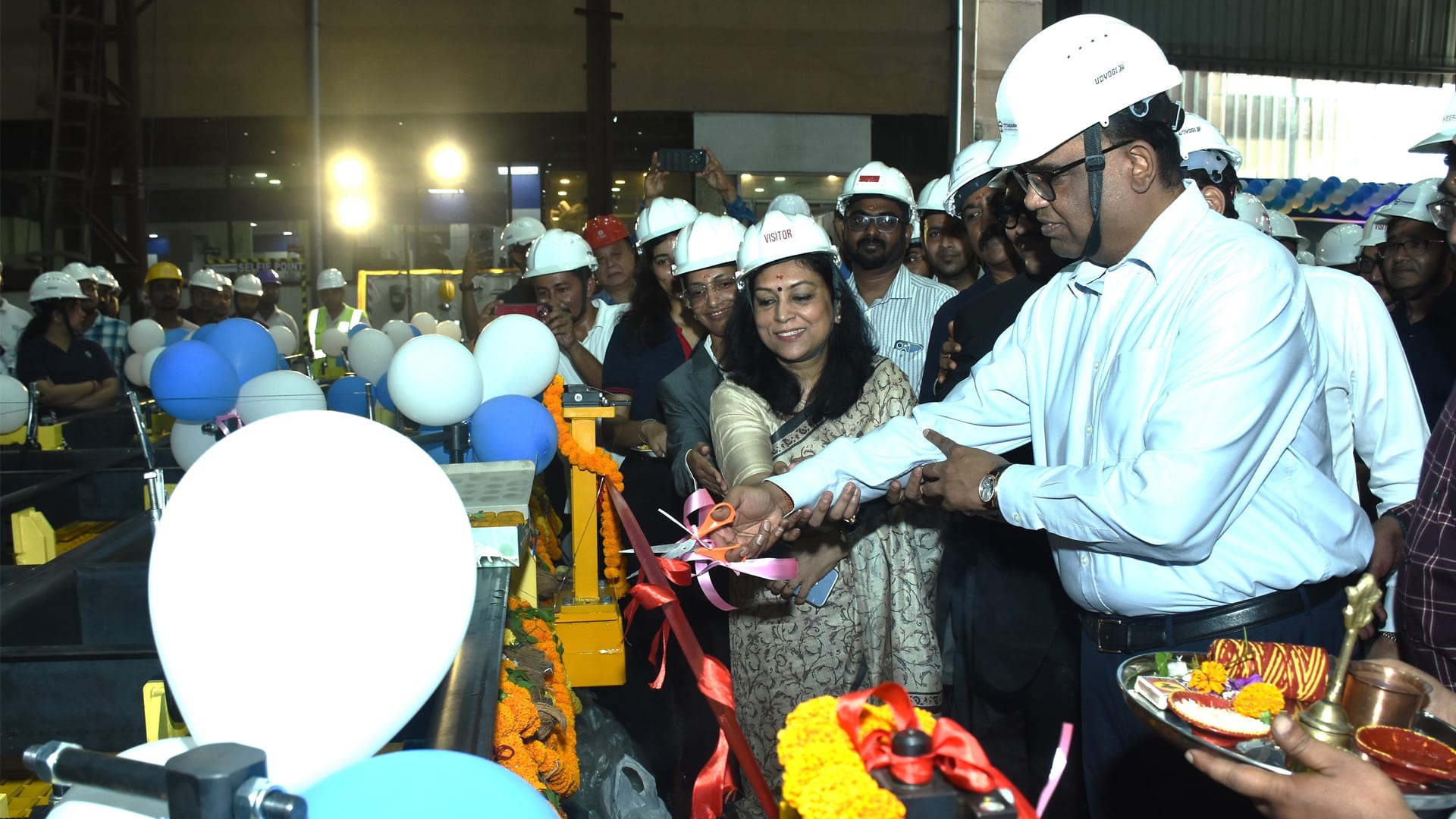 Titagarh and BHEL inaugurate production line for Vande Bharat sleeper trains
