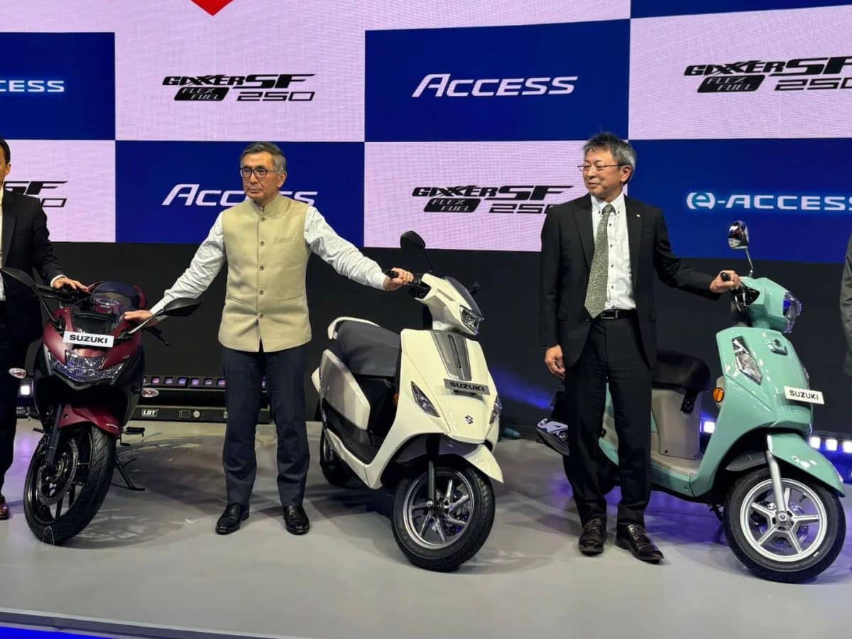 Suzuki Rolls Out Its First Electric Scooter Production!