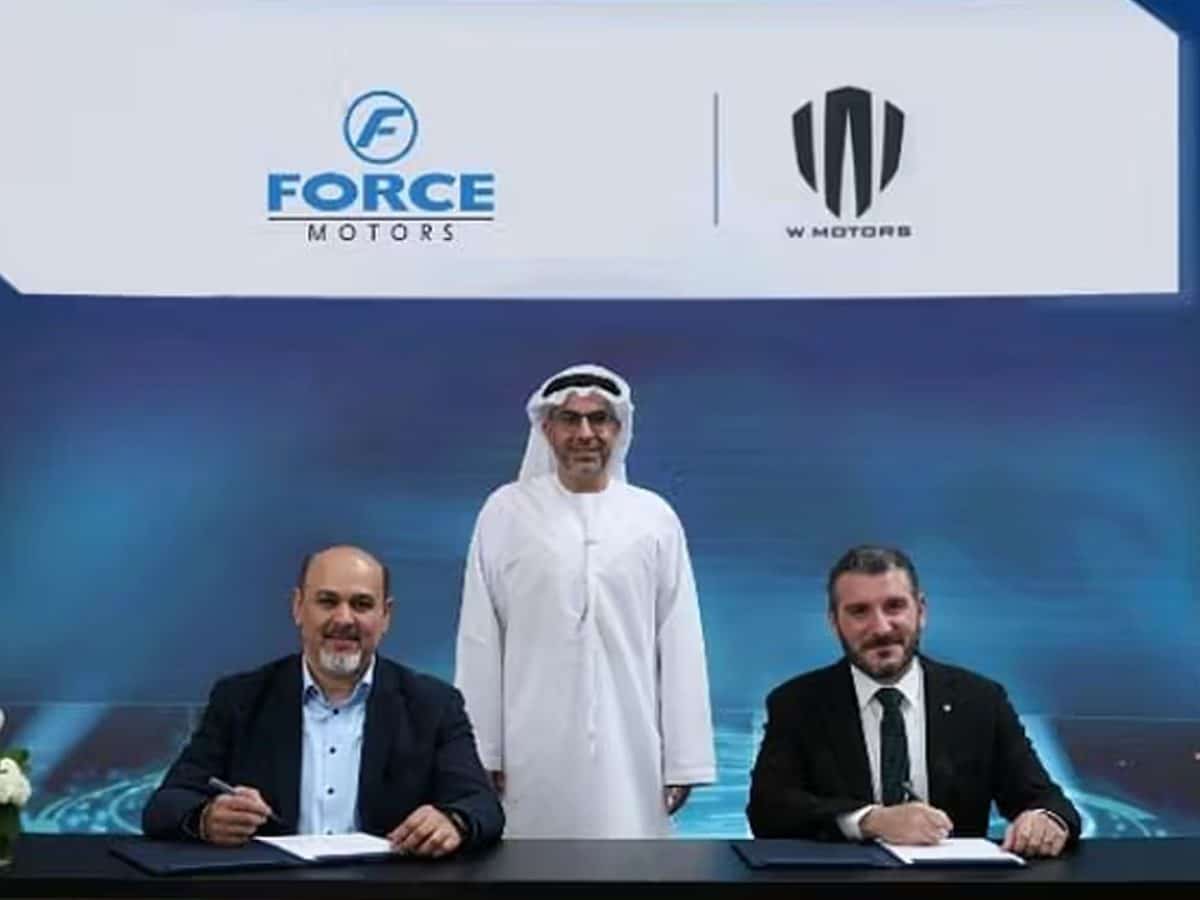 Force Motors signs MoU with UAE’s W Motors to co-develop vehicles and advance cross-border mobility innovation