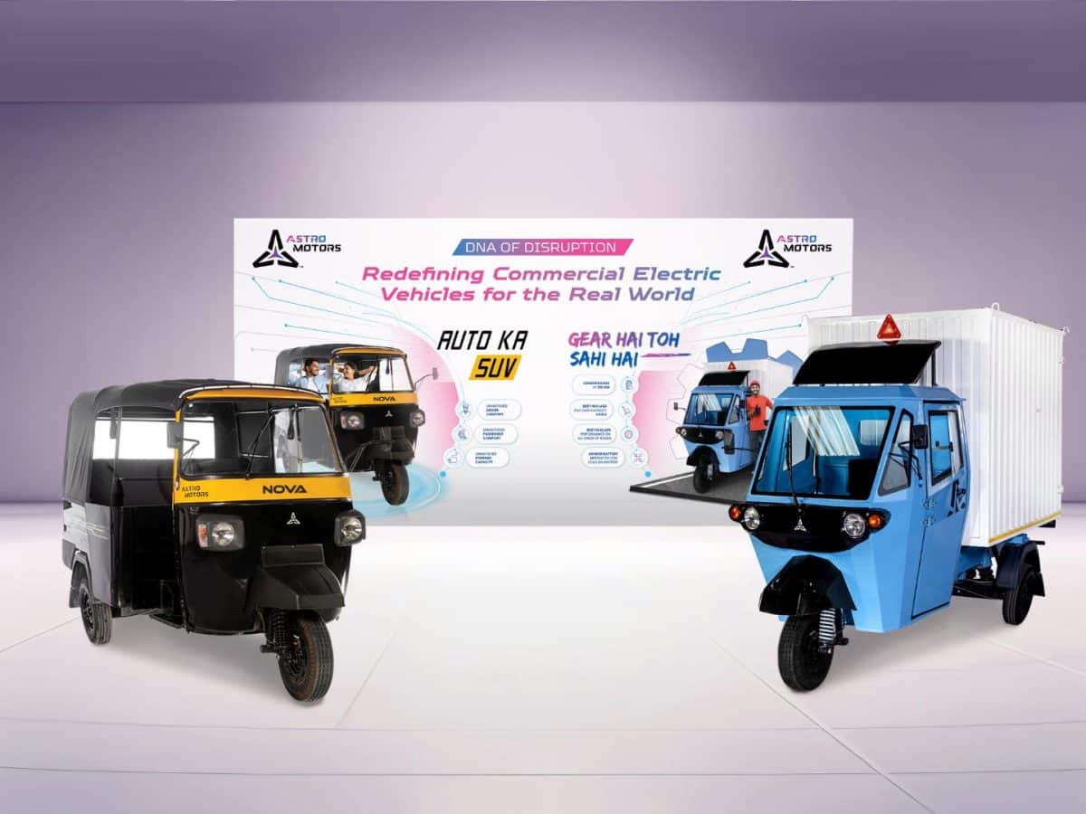 Astro Motors launches Navya and Nova electric three-wheelers in India