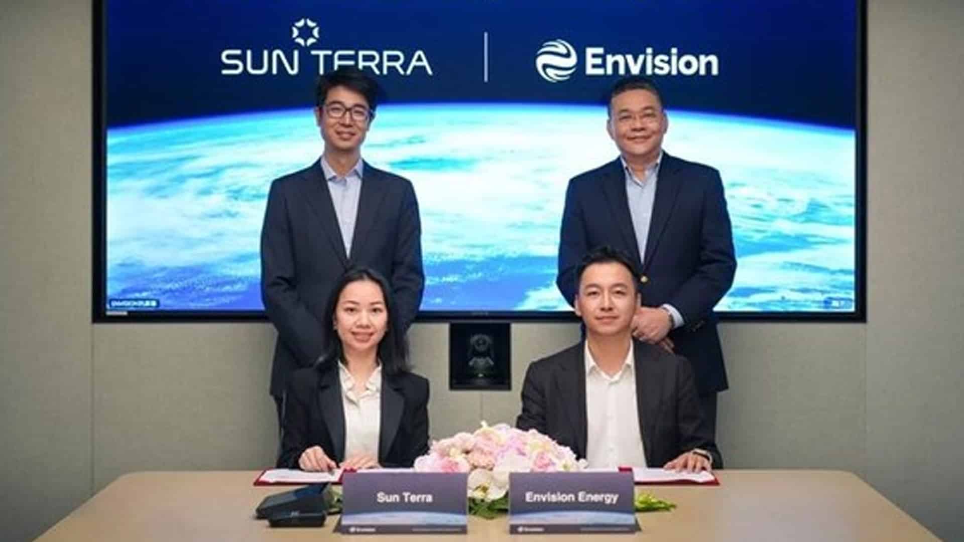 Envision Energy Partners with SUN Terra to Build Full-Chain Energy Storage Ecosystem