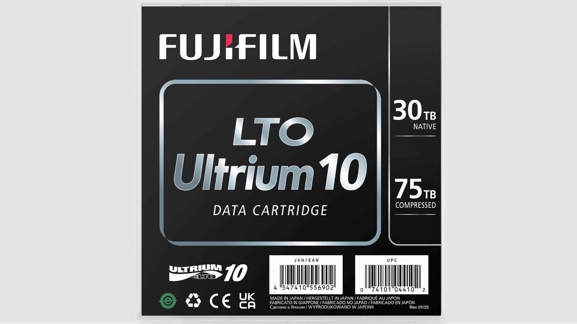Fujifilm Launches High-Capacity LTO-10 in India