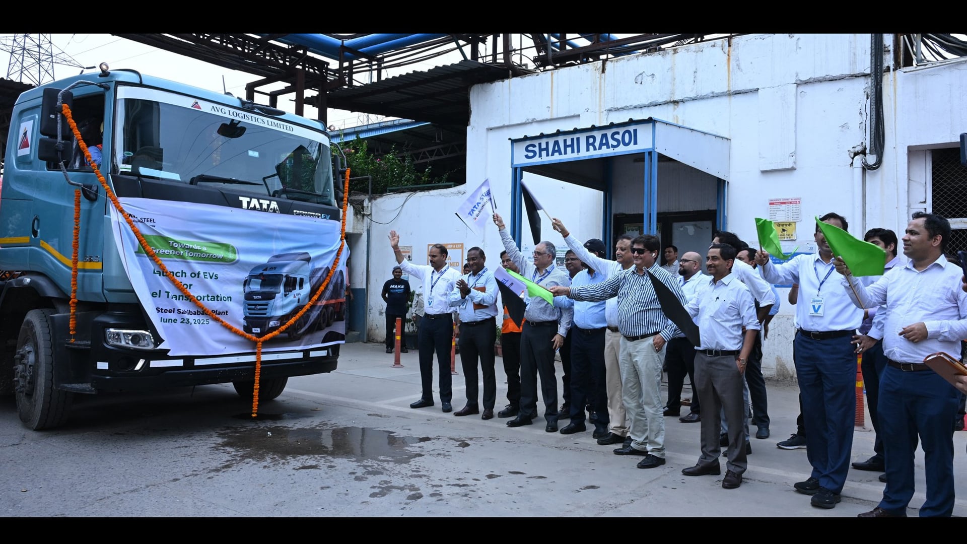 Tata Steel’s Sahibabad Plant Shifts to EV Deliveries