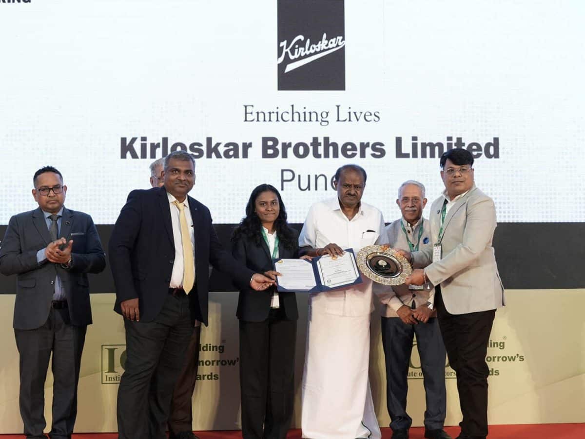 Kirloskar Brothers wins Golden Peacock award for environmental excellence