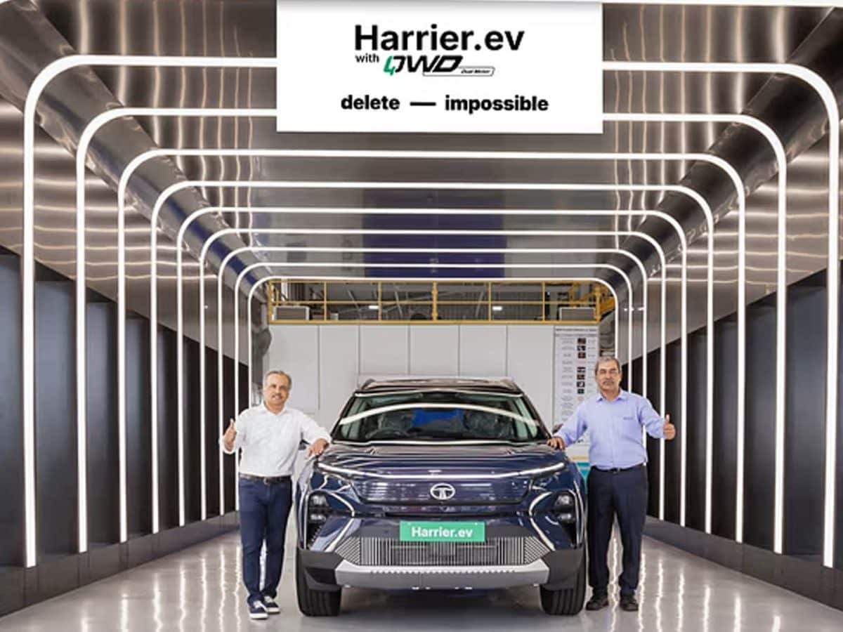 Tata Motors kickstarts production of all-electric Harrier EV
