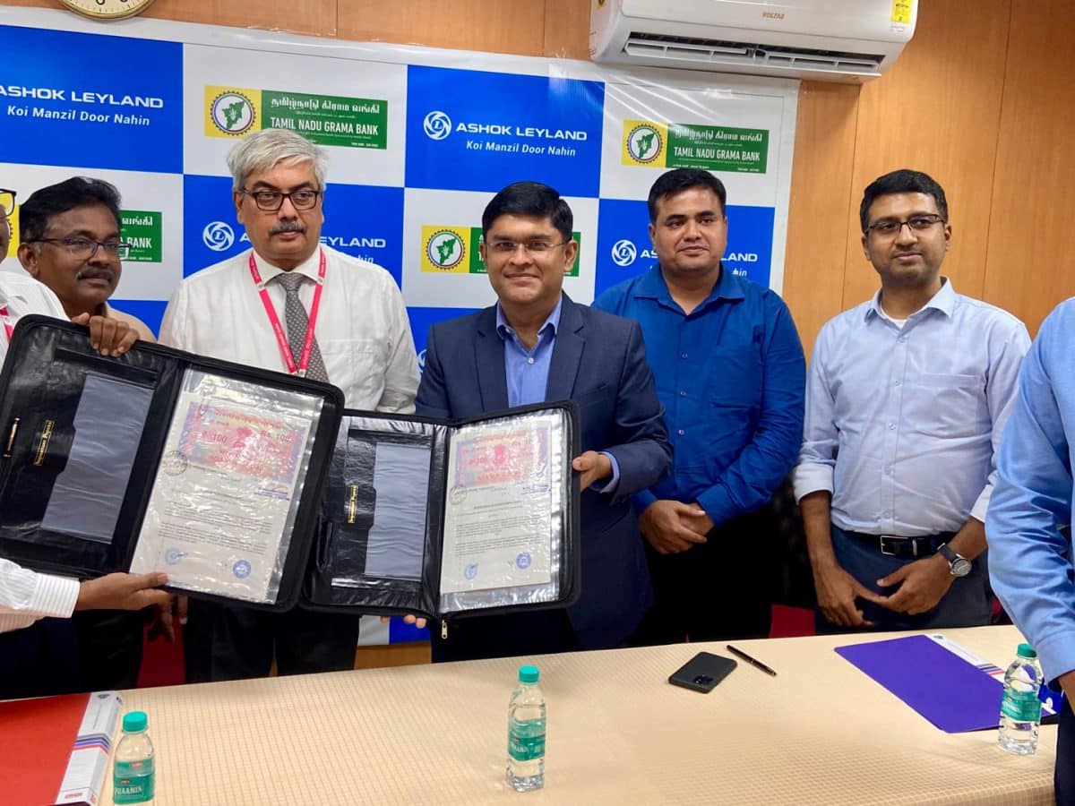 Ashok Leyland expands loans with Tamil Nadu Grama Bank deal
