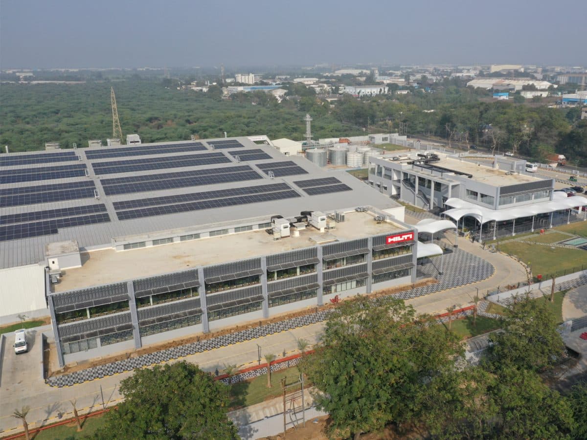 Hilti Manufacturing becomes first Indian facility to earn DGNB Gold certification