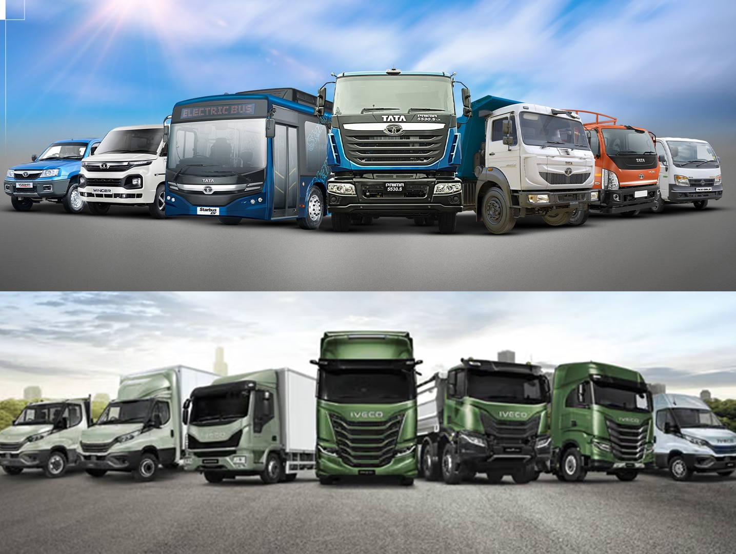 Tata Motors and Iveco Group announce €3.8 billion commercial vehicle merger