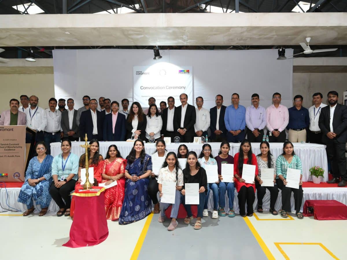 Through this initiative, Sandvik Coromant is shaping a more skilled, inclusive and future-ready workforce for India.