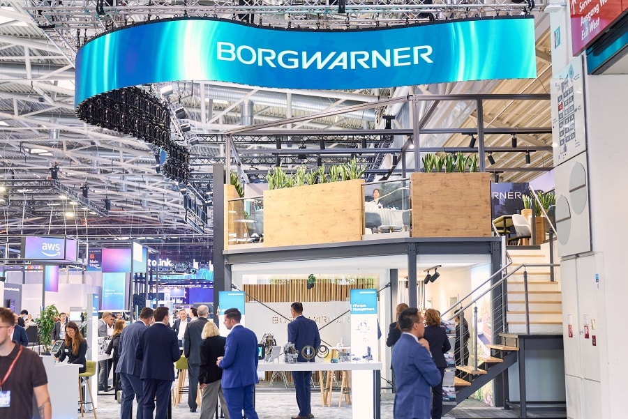 BorgWarner also showcased its eTorque Management Systems (eTMS) product line.
