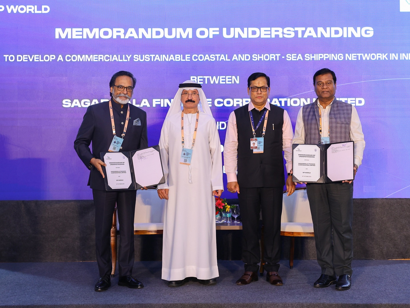 Unifeeder and Sagarmala Finance Corp join forces to advance sustainable coastal shipping 