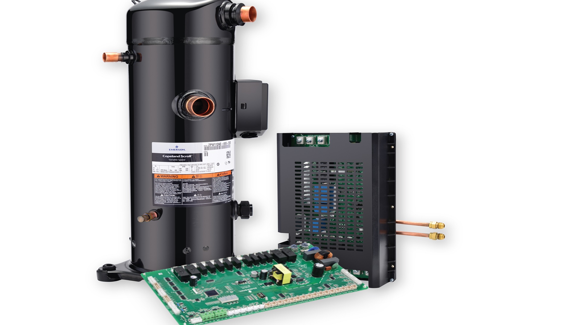 Emerson introduces new variable speed scroll compressor solution for